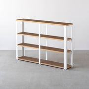 Kanademonoのリノリウム4段ストレージシェルフ