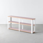 Kanademonoのリノリウム3段ストレージシェルフ