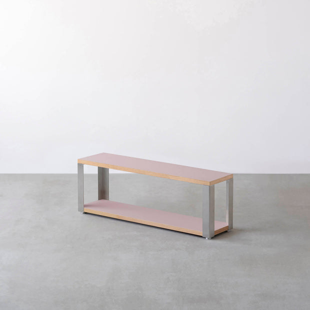 Kanademonoのリノリウム2段ストレージシェルフ