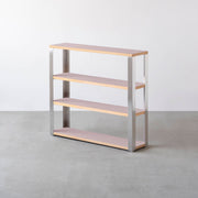 Kanademonoのリノリウム4段ストレージシェルフ