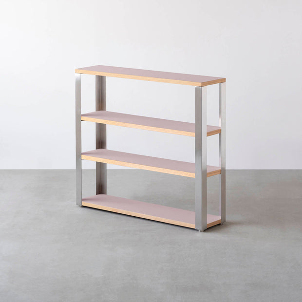 Kanademonoのリノリウム4段ストレージシェルフ