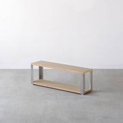 Kanademonoのリノリウム2段ストレージシェルフ