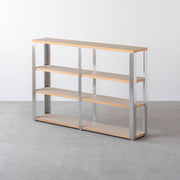 Kanademonoのリノリウム4段ストレージシェルフ