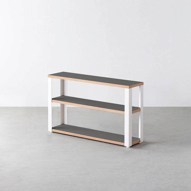 Kanademonoのリノリウム3段ストレージシェルフ