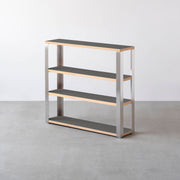 Kanademonoのリノリウム4段ストレージシェルフ