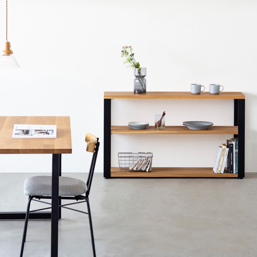 無垢 杉 シェルフ kanademono THE SHELF / 無垢 杉 × Black Steel – KANADEMONO