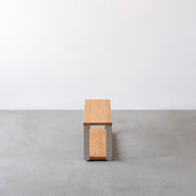 THE STORAGE SHELF 2段 / 無垢 レッドオーク × Stainless