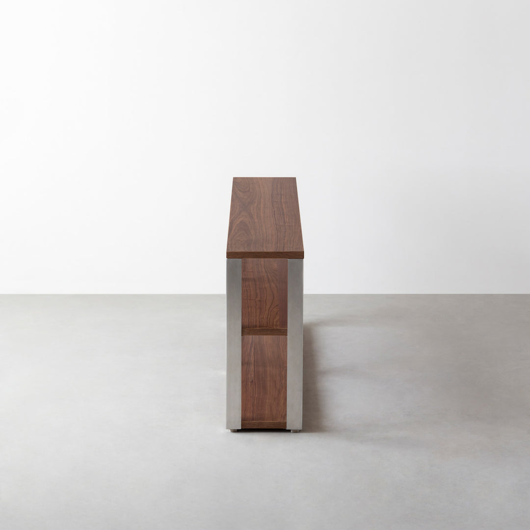 THE STORAGE SHELF 3段 / ウォルナット × Stainless – KANADEMONO