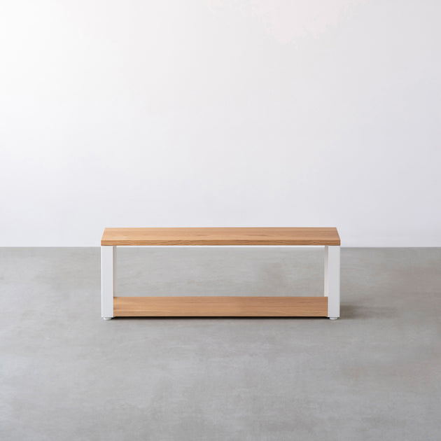 Kanademono THE STORAGE SHELF ホワイトオーク THE STORAGE SHELF 2段 / ホワイトオーク × White Steel