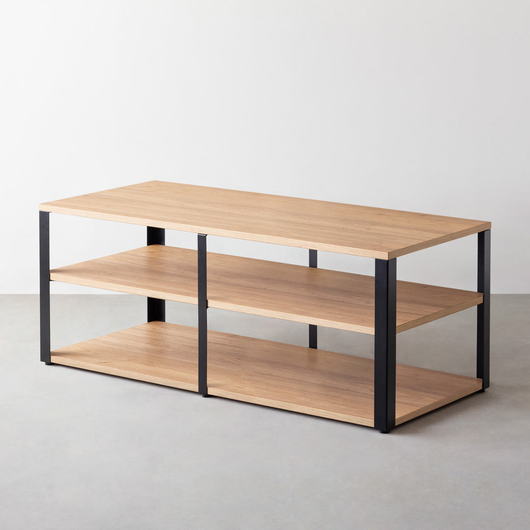 THE STORAGE SHELF 3段 / くるみ × Black Steel – KANADEMONO