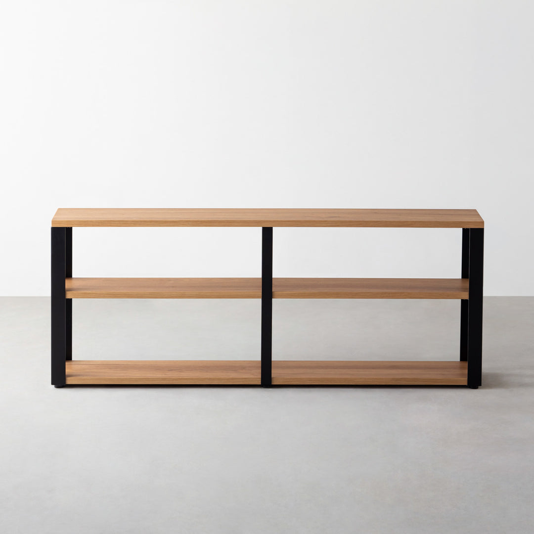 THE STORAGE SHELF 3段 / くるみ × Black Steel – KANADEMONO