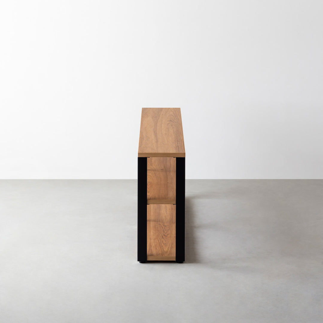 THE STORAGE SHELF 3段 / くるみ × Black Steel – KANADEMONO