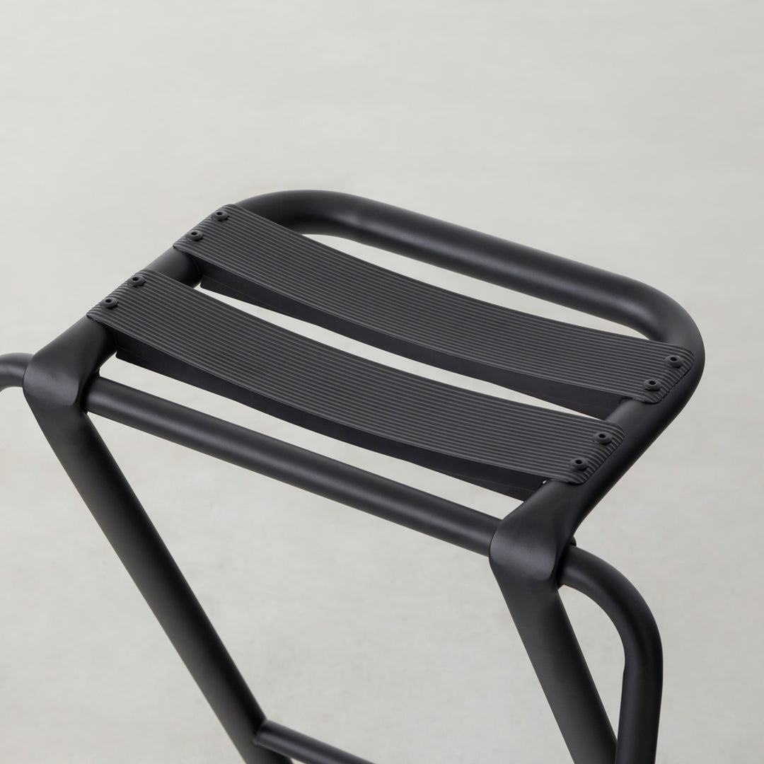 未使用 ブラック DUENDE　BENT STOOL　フレキシブルな スツール DUENDE BENT STOOL フレキシブルな スツール – KANADEMONO