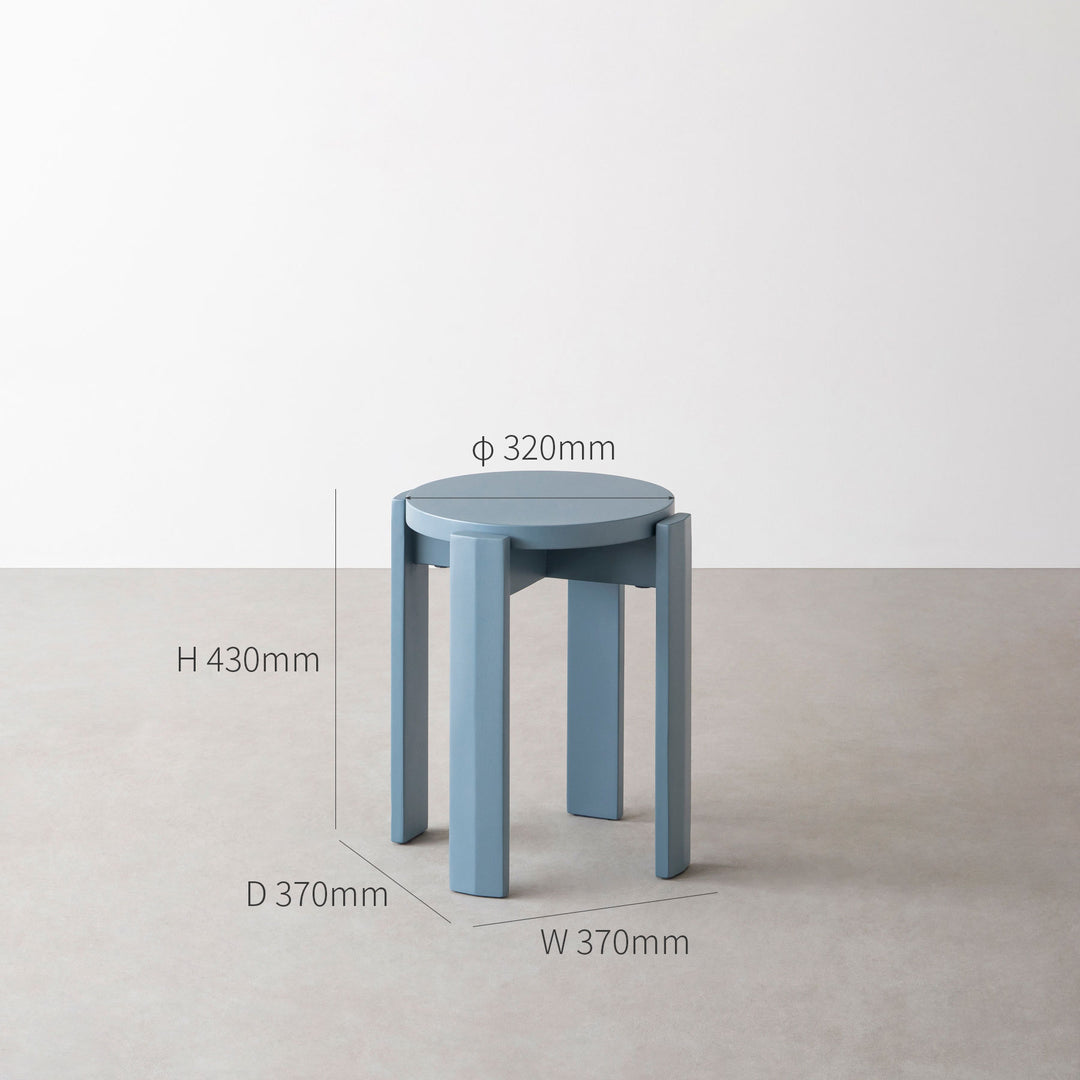 ニュアンスカラーの ウッドスツール – KANADEMONO