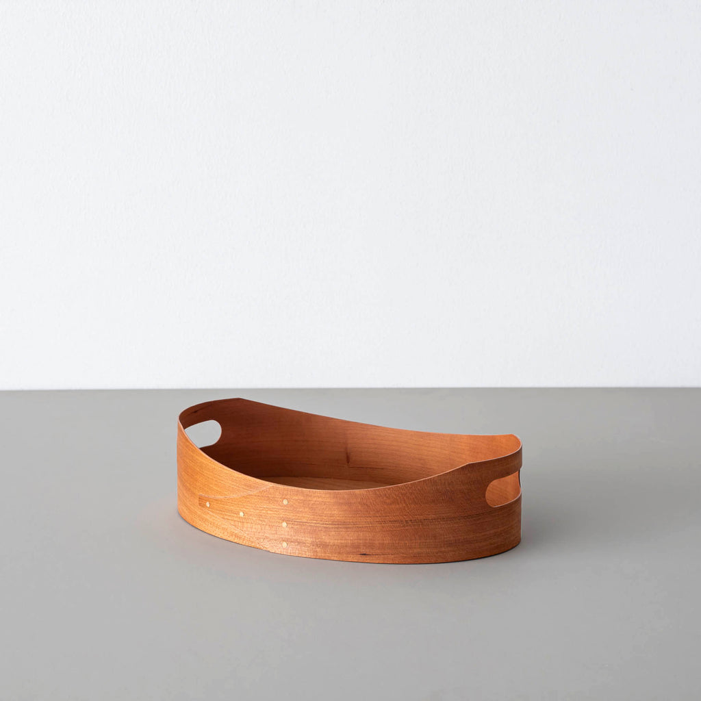 チェリー材 シェーカー オーバルトレイ – KANADEMONO