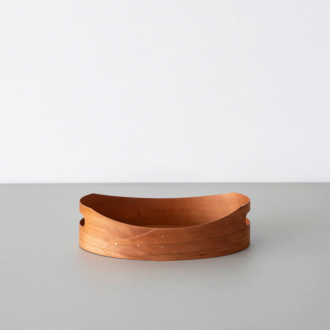 チェリー材 シェーカー オーバルトレイ – KANADEMONO