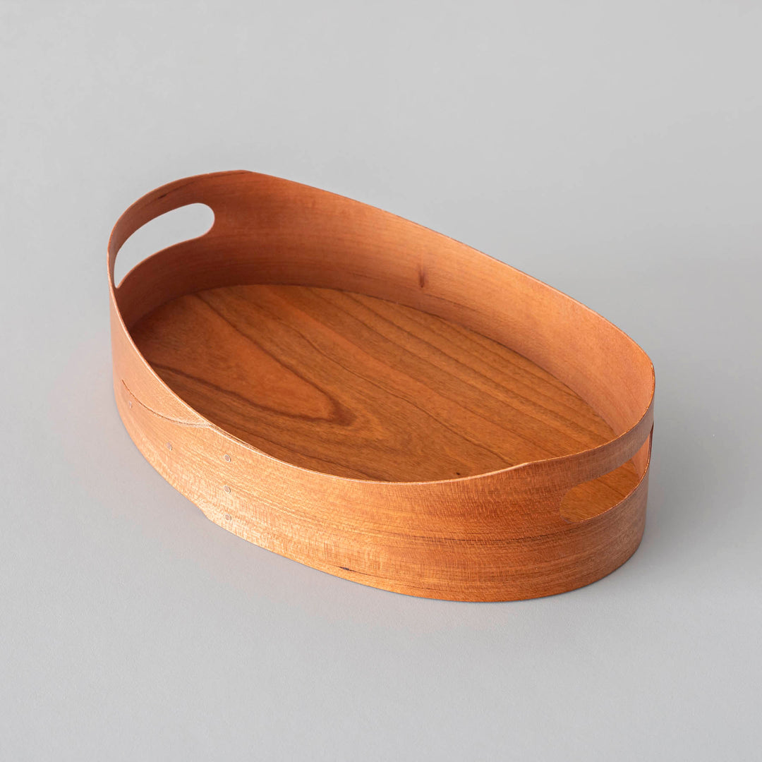 チェリー材 シェーカー オーバルトレイ – KANADEMONO