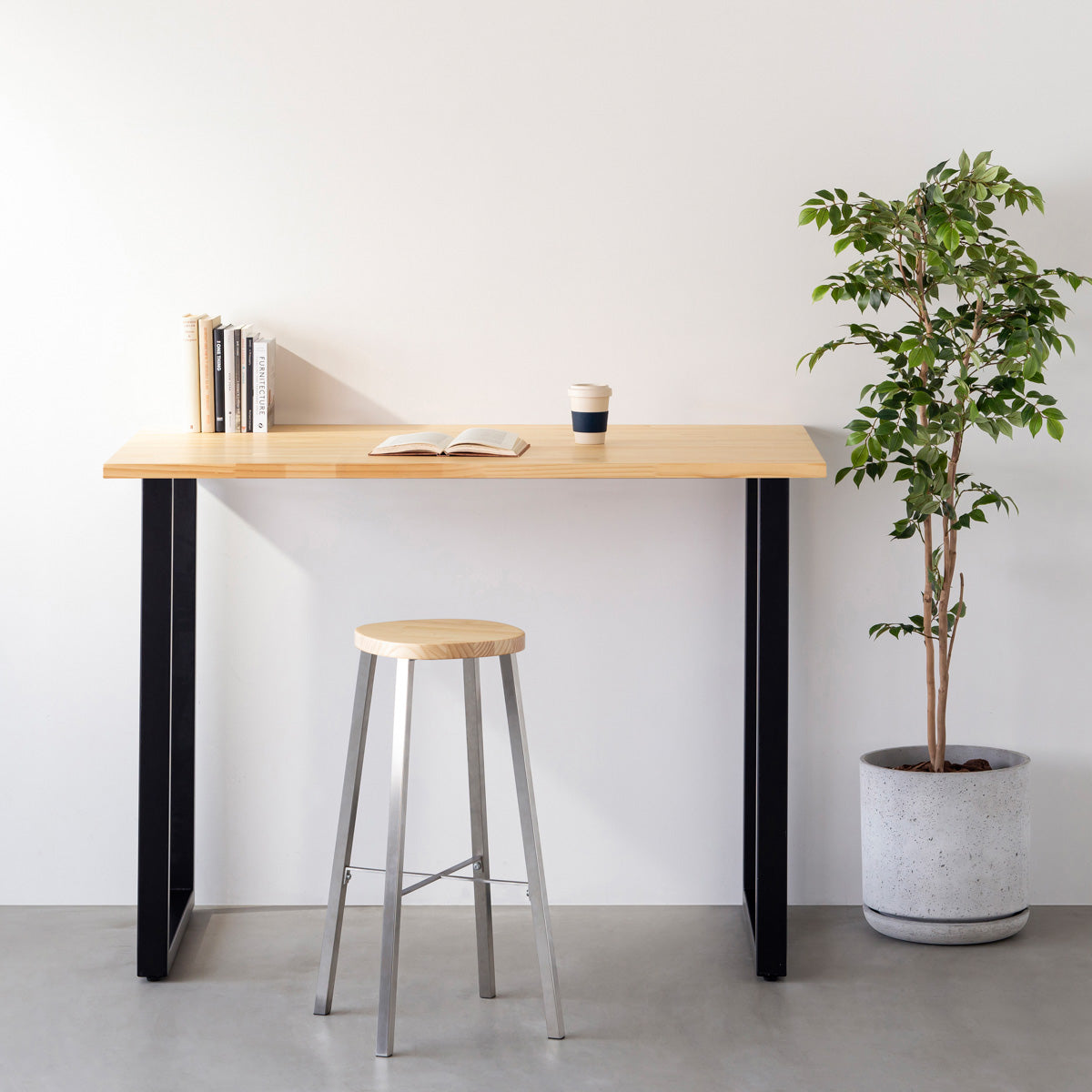 THE STOOL / パイン × Stainless High – KANADEMONO