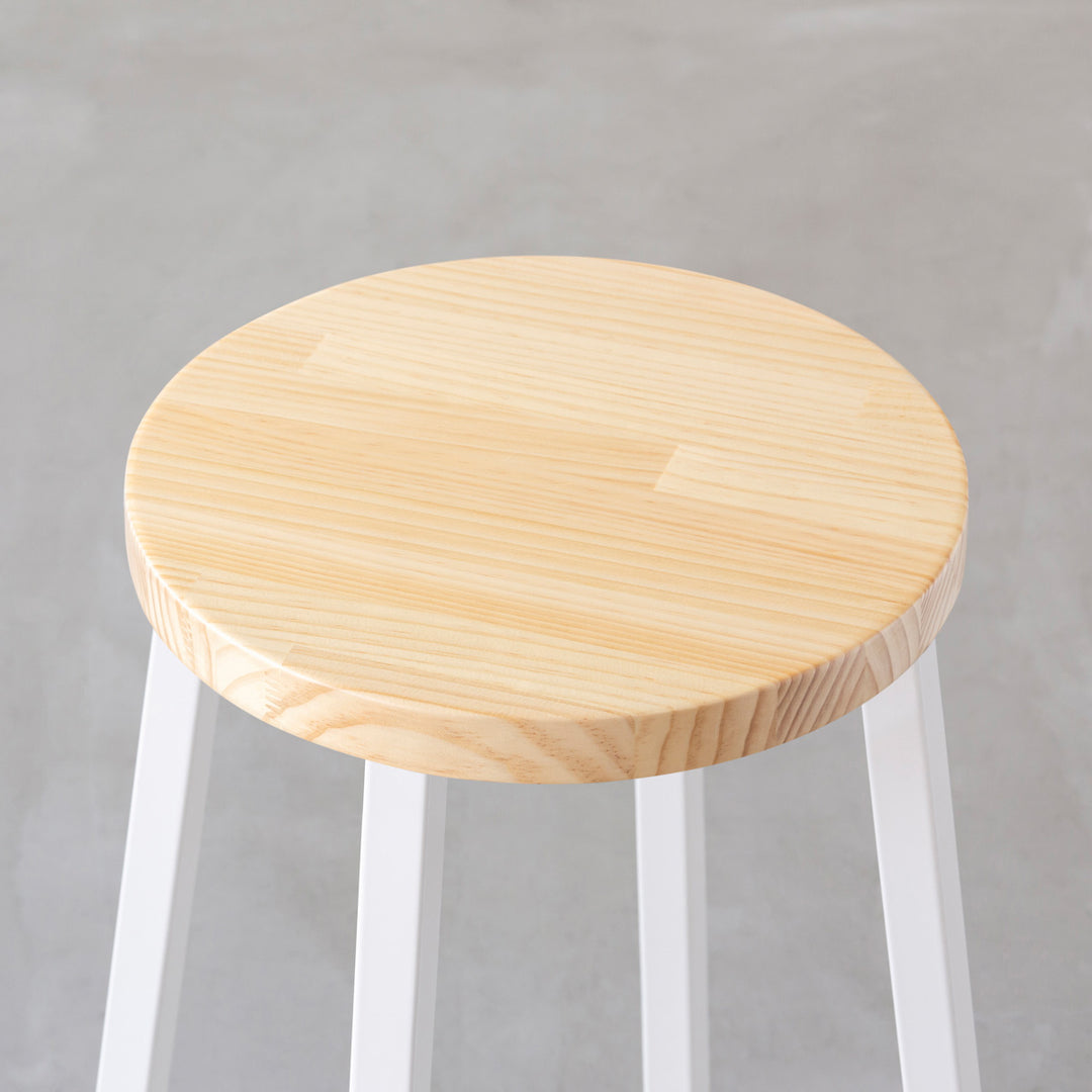 THE STOOL / パイン × White Steel High – KANADEMONO