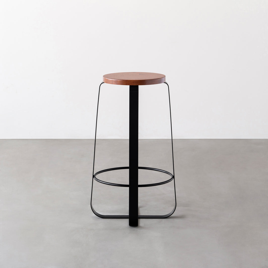 KANADEMONO ソリッドスツール　ラバーウッド材 - ナチュラル m76119252334_1.jpg?1724196330