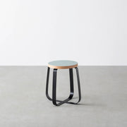 THE STOOL / リノリウム 全32色 × Black Steel　Standard