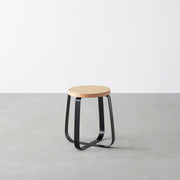 THE STOOL / リノリウム 全32色 × Black Steel　Standard