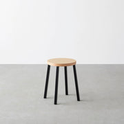 THE STOOL / リノリウム 全32色 × Black Steel　Standard