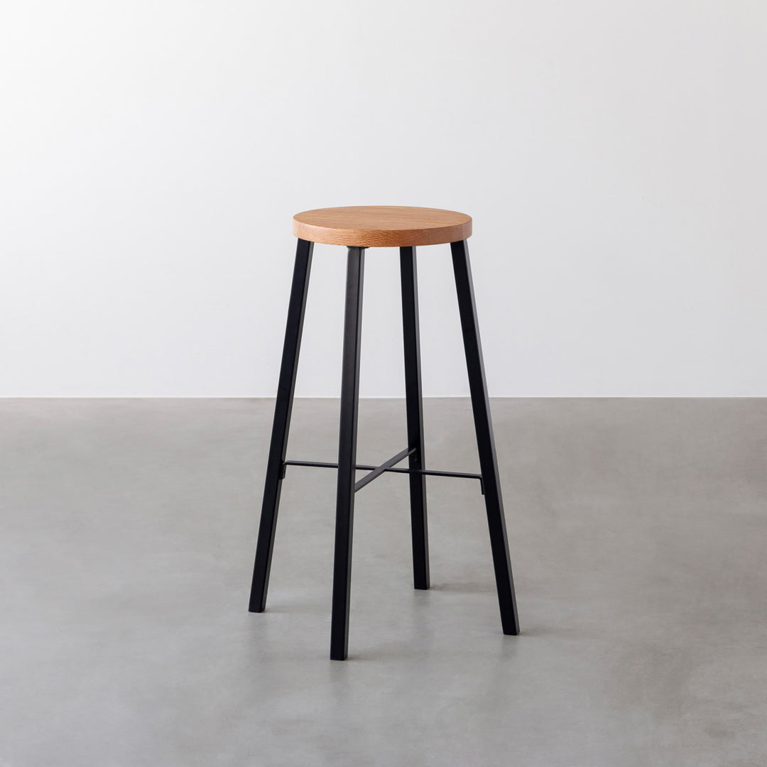 ザ・スツール STL-K135-SLB-BK-L231003-