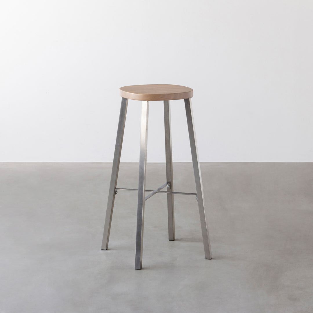 モダン金属製スツール STL-K221-SLB-SUS-