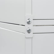 シンプルなブラックのスチール製ロッカーSサイズ