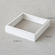 シンプルなスチール製ロッカー専用ベース（サイズ画像）