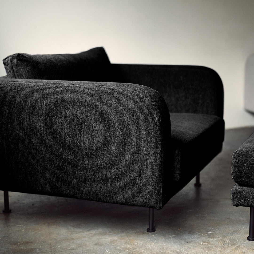 Cloud - Modern アイアン脚 ソファ 1 seater – KANADEMONO