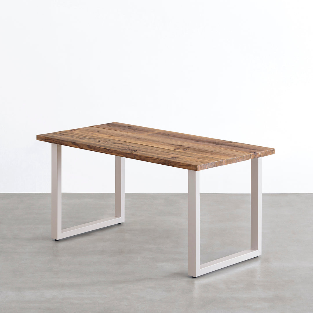 THE TABLE / 無垢 杉 ヴィンテージスタイル × Colored Steel 全8色
