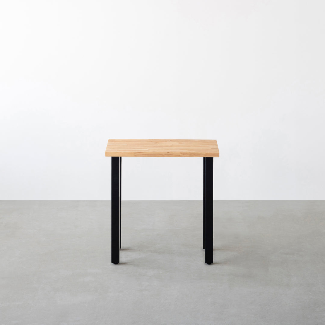 THE TABLE / コンパクトデスク ラバーウッド ナチュラル × Black