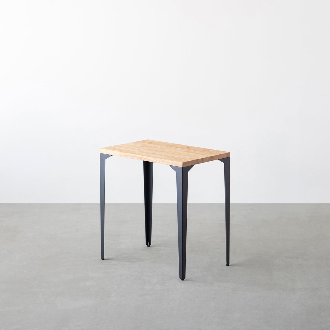 KANADEMONO THE TABLE ラバーウッドB テーブル 美品 THE TABLE / ラバーウッド ナチュラル × Black Steel – KANADEMONO