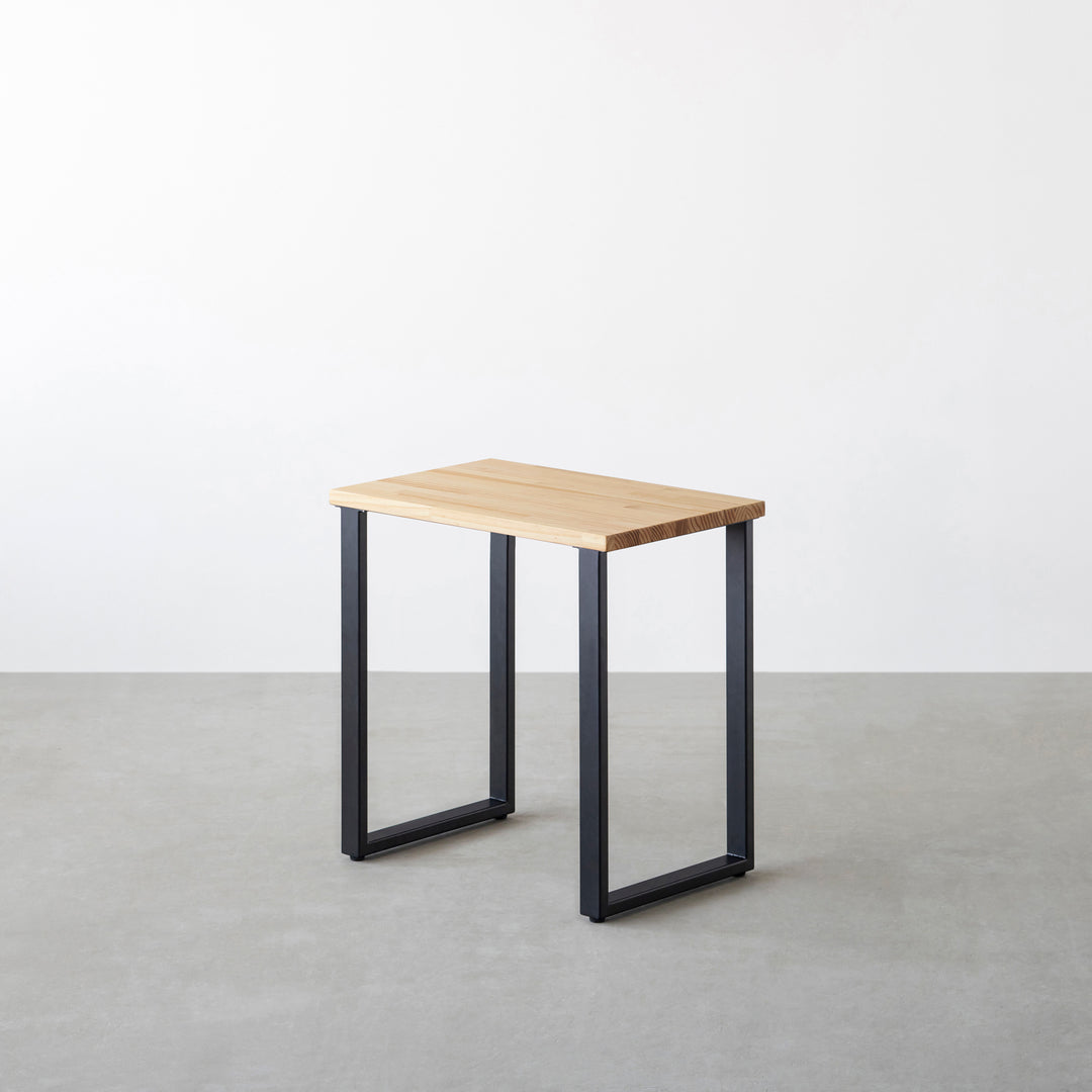 【kanademono】THE TABLE THE TABLE / コンパクトデスク パイン × Black Steel – KANADEMONO