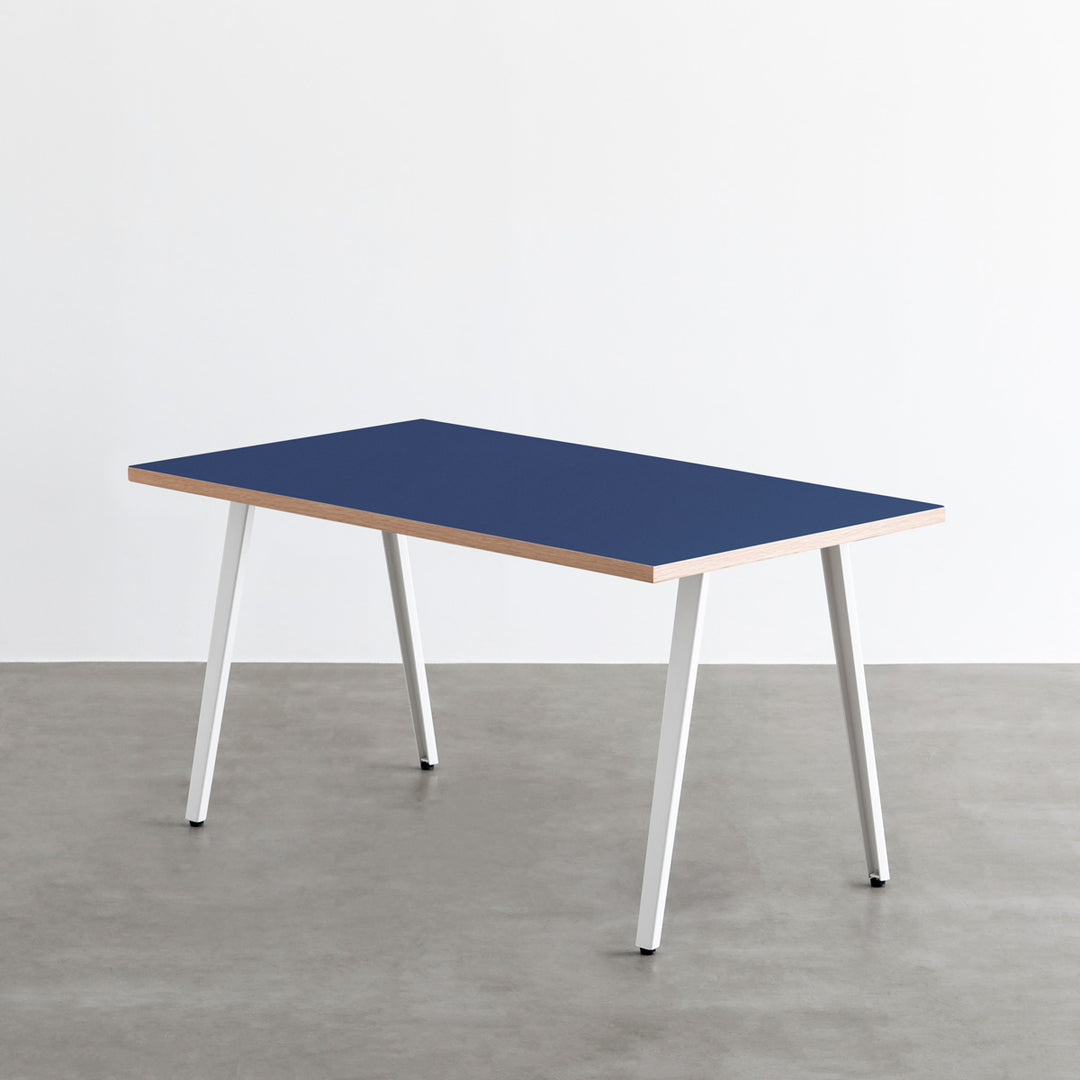 かなでもの kanademono THE TABLE テーブル リノリウム THE TABLE / リノリウム グリーン系 × White Steel – KANADEMONO