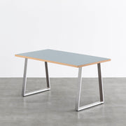 THE TABLE / リノリウム ブルー系 × Stainless