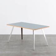 THE TABLE / リノリウム ブルー系 × Stainless