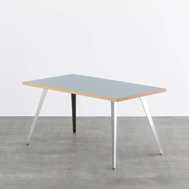 THE TABLE / リノリウム ブルー系 × Stainless