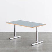 THE TABLE / リノリウム ブルー系 × Stainless