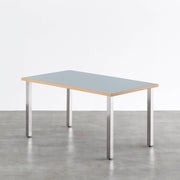THE TABLE / リノリウム ブルー系 × Stainless