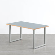 THE TABLE / リノリウム ブルー系 × Colored Steel 全8色　NATURE