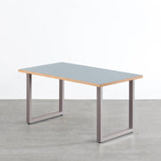 THE TABLE / リノリウム ブルー系 × Colored Steel 全8色　NATURE