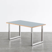 THE TABLE / リノリウム ブルー系 × Stainless
