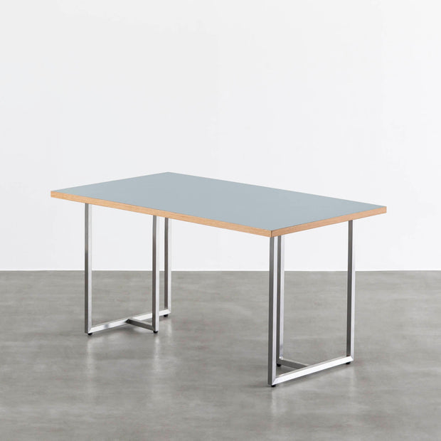 THE TABLE / リノリウム ブルー系 × Stainless