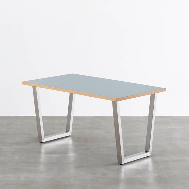 THE TABLE / リノリウム ブルー系 × Stainless