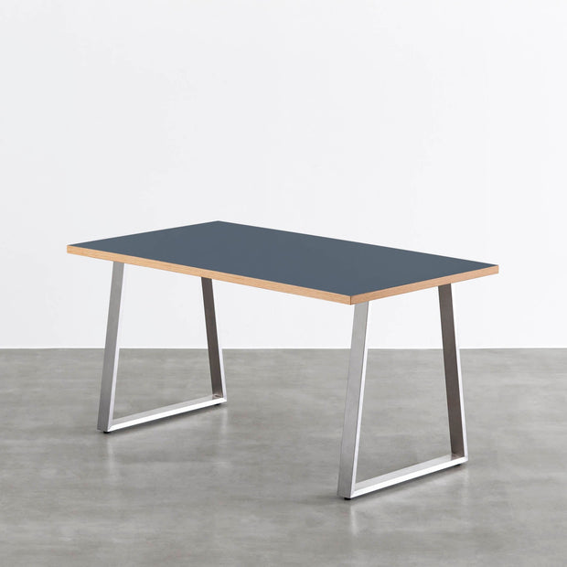 THE TABLE / リノリウム ブルー系 × Stainless