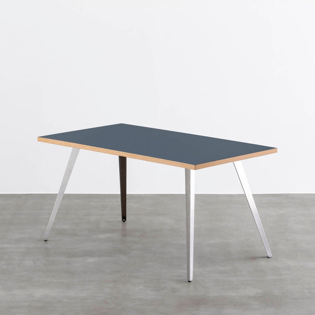 THE TABLE / リノリウム ブルー系 × Stainless