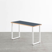 THE TABLE / リノリウム ブルー系 × White Steel
